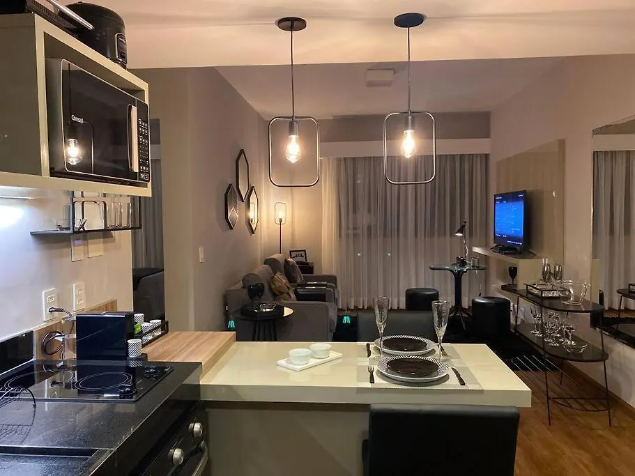 Apartment Ferienwohnung 1305 - Flat Jardins Amplitude Elegance C/2 Quartos São Paulo Brasilien